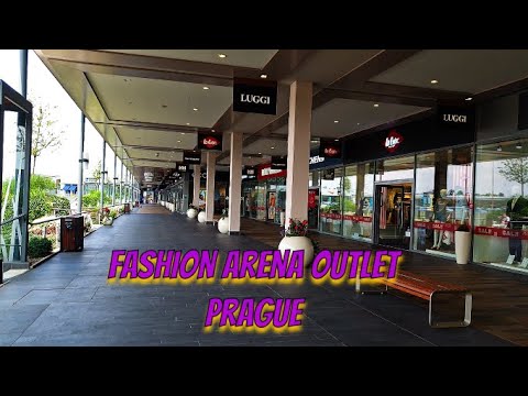 【4K】 Prague Walking tour  "Fashion Arena Outlet Prague"