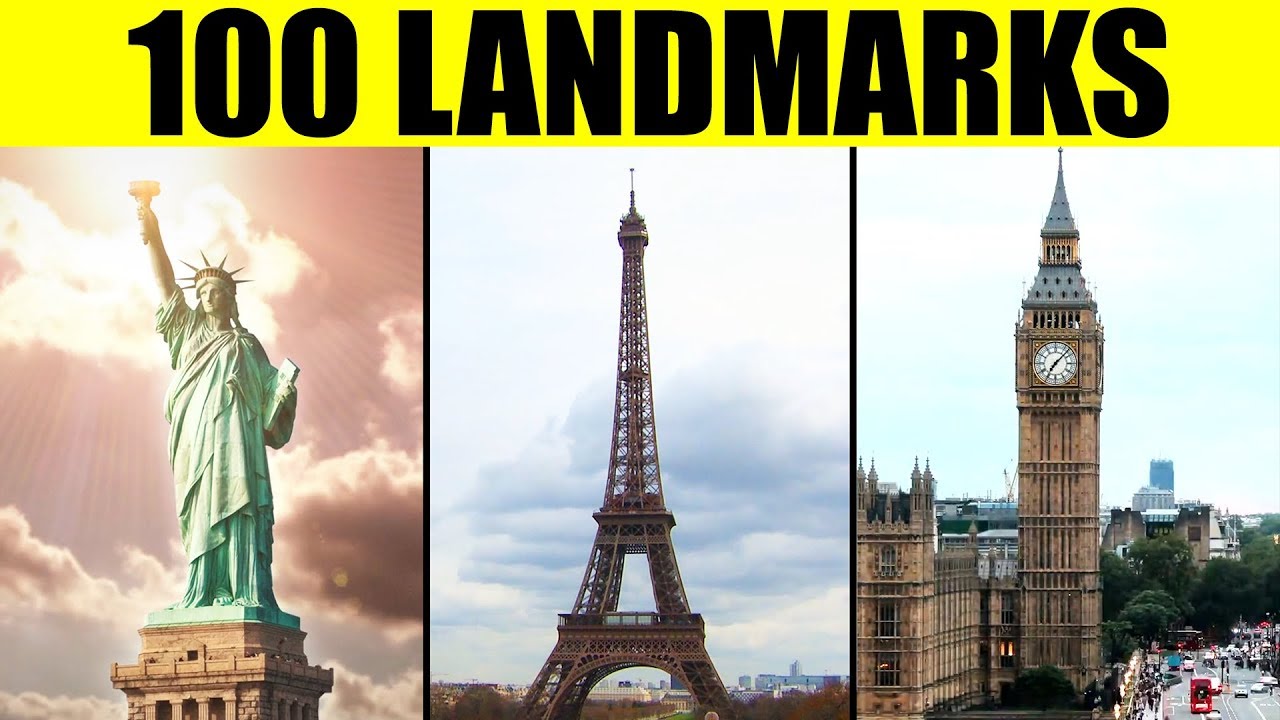 LANDMARKS OF THE WORLD – 100 Famous Landmarks for Kids