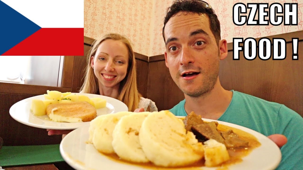 TRYING CZECH FOOD in PRAGUE ! WHAT TO EAT FOR A FIRST TIMER? (w/TravelGeekery)
