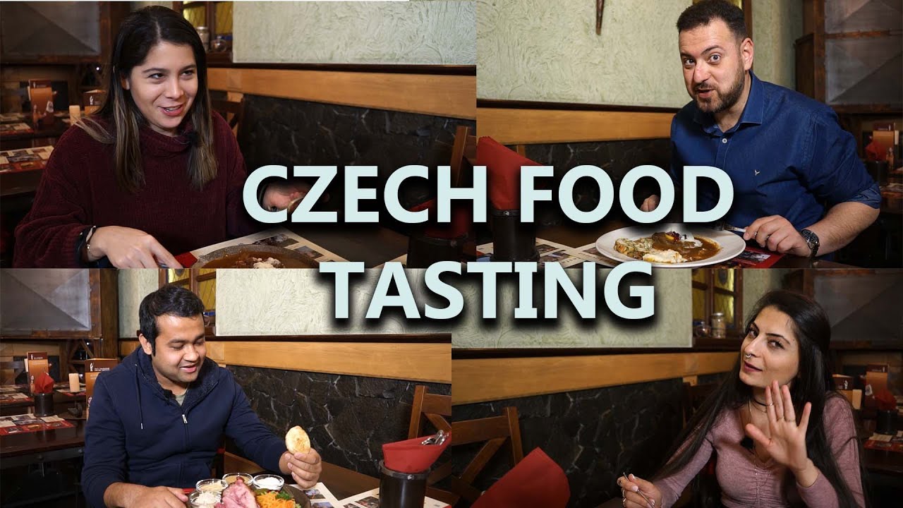 Czech food tasting by foreigners